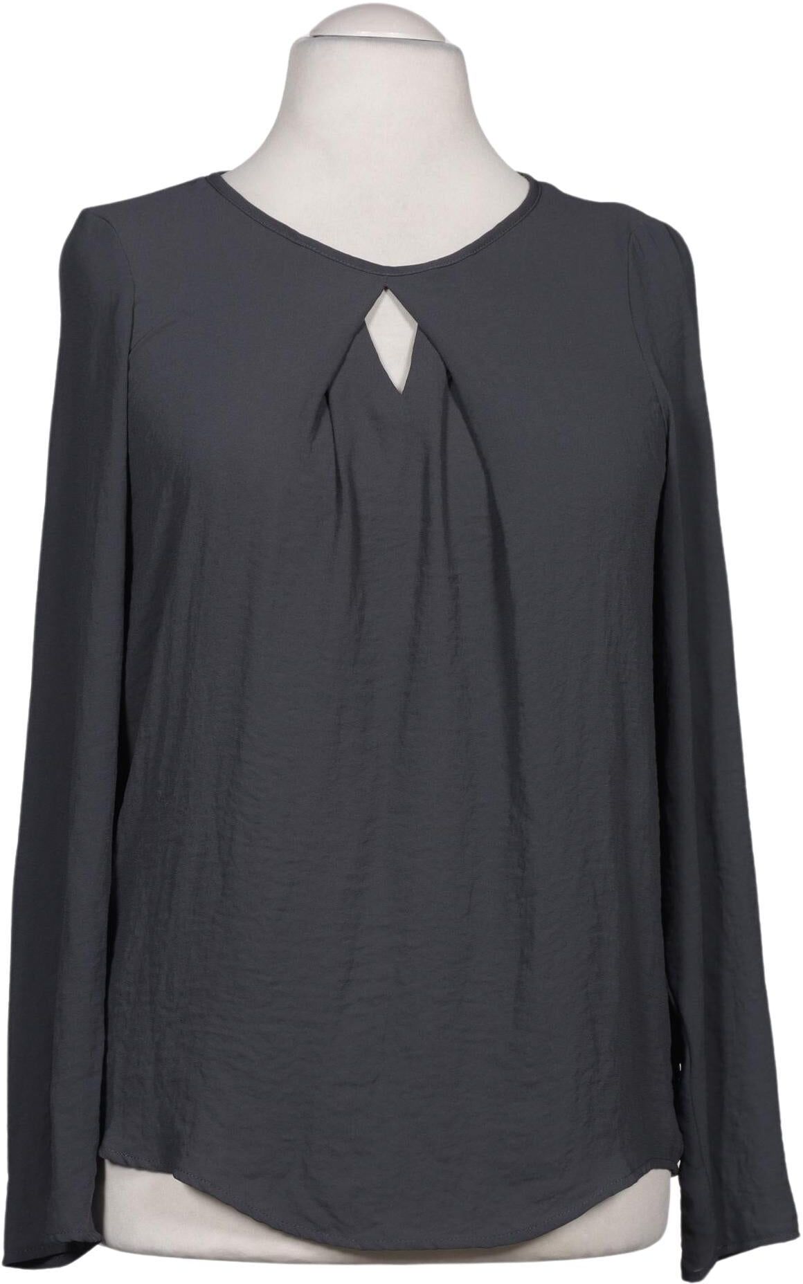 Vero Moda Curve Damen Bluse, Grau, Gr. S, Synthetik - Second Hand