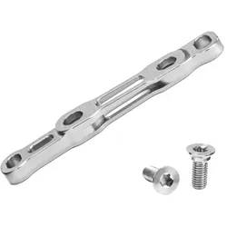 ABSOLUTE BLACK Adapter Flat Mount SRAM vorn | 160 / 140 mm | titanium