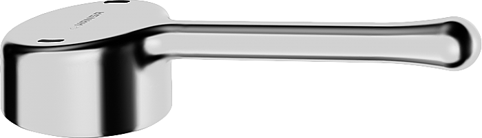 Bedienungshebel Hansamedipro 02450006 chrom, geschlossene Form, 143 mm