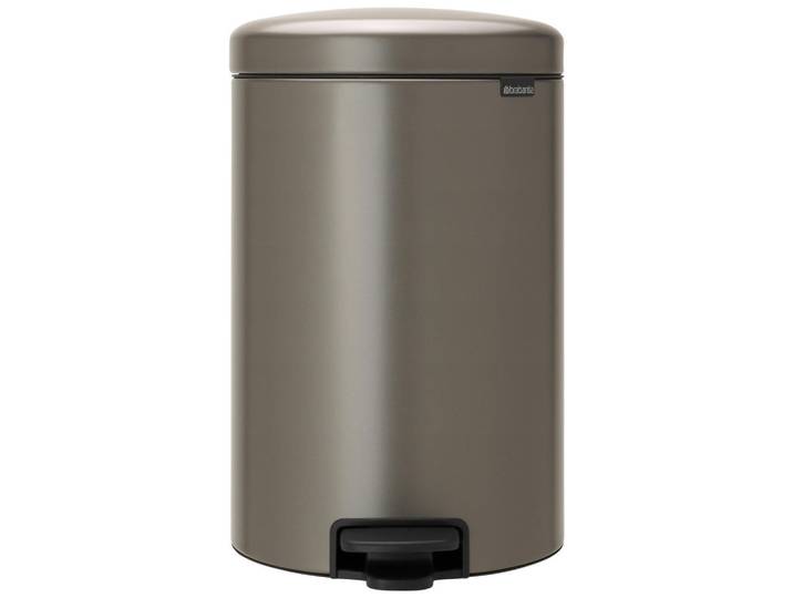 Brabantia Abfalleimer, Platinfarben, Kunststoff, 20 l, 29x46.7x38 cm, Haushalt & Reinigung, Reinigung, Mülleimer & Abfallsammler