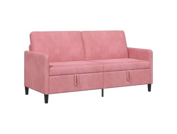 Favemtsl 3-Sitzer Sofa mit Stauraum Rosa 172x78x87 cm Polstersofa Kompaktes Couchmöbel mit integriertem Klappfach für Wohnzimmer und Gästezimmer, pflegeleicht und modern gestaltet.