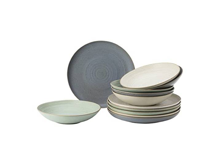 Thomas Nature Mixed Set 12-teilig – Teller Set für 6 Personen