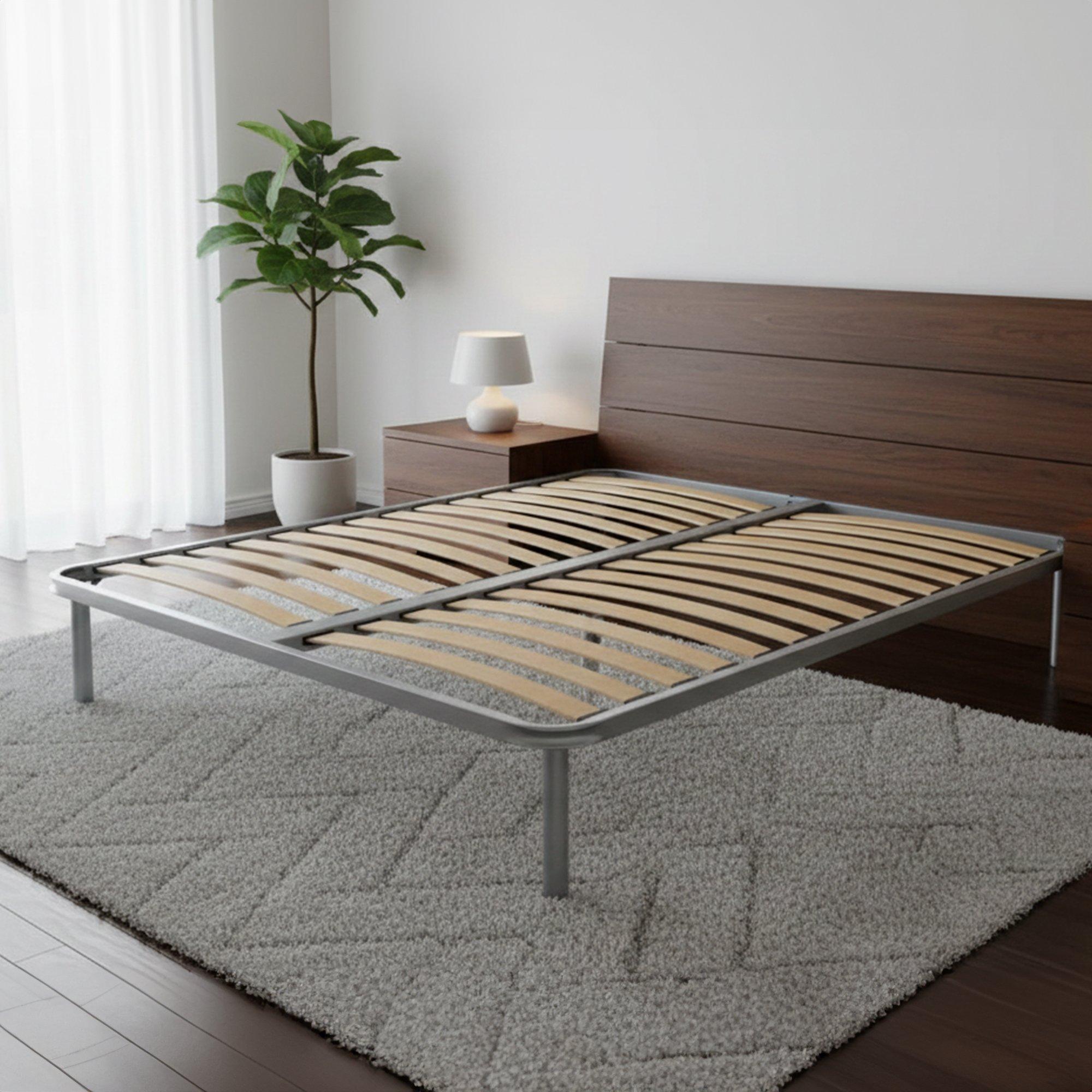 Talamo Italien Doppelbett Marella 160x200 cm Grau