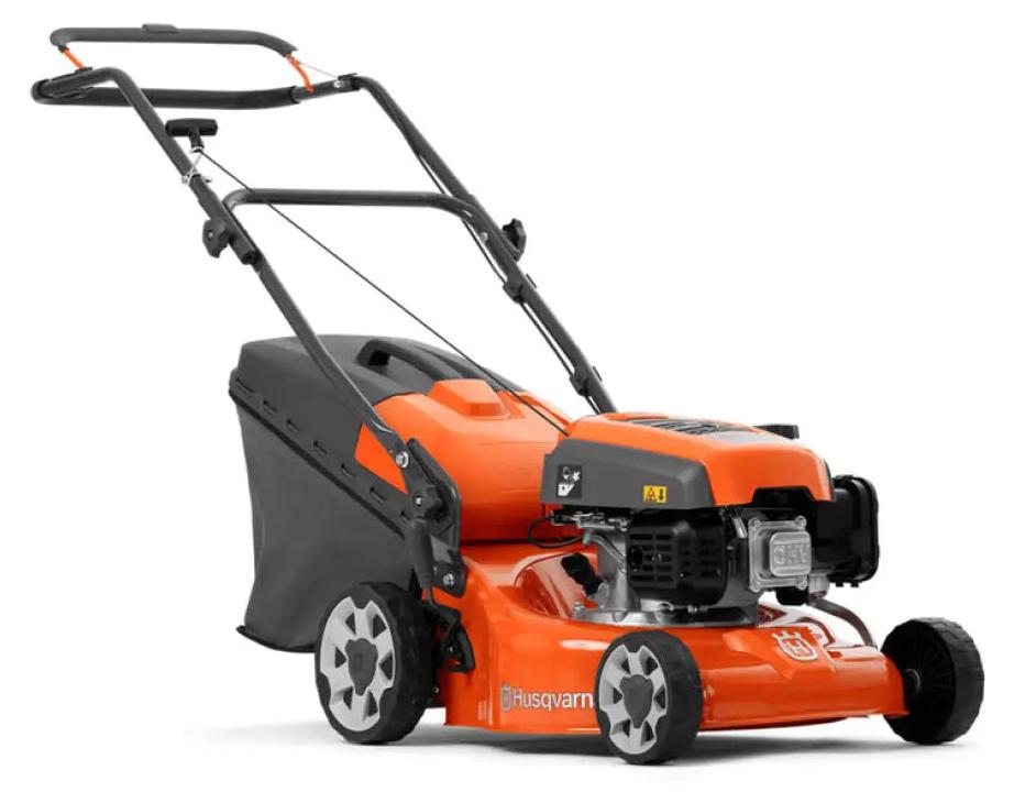 Husqvarna Rasenmäher Lc140P mit 40 cm Schnittbreite, kugelgelagerten Rädern und zentraler Schnitthöhenverstellung
