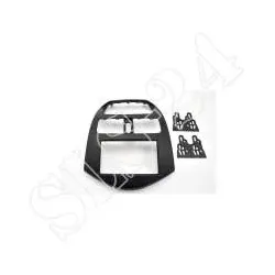 Doppel DIN Autoradio-Einbaublende - Chevrolet Spark ab Baujahr 2010 schwarz
