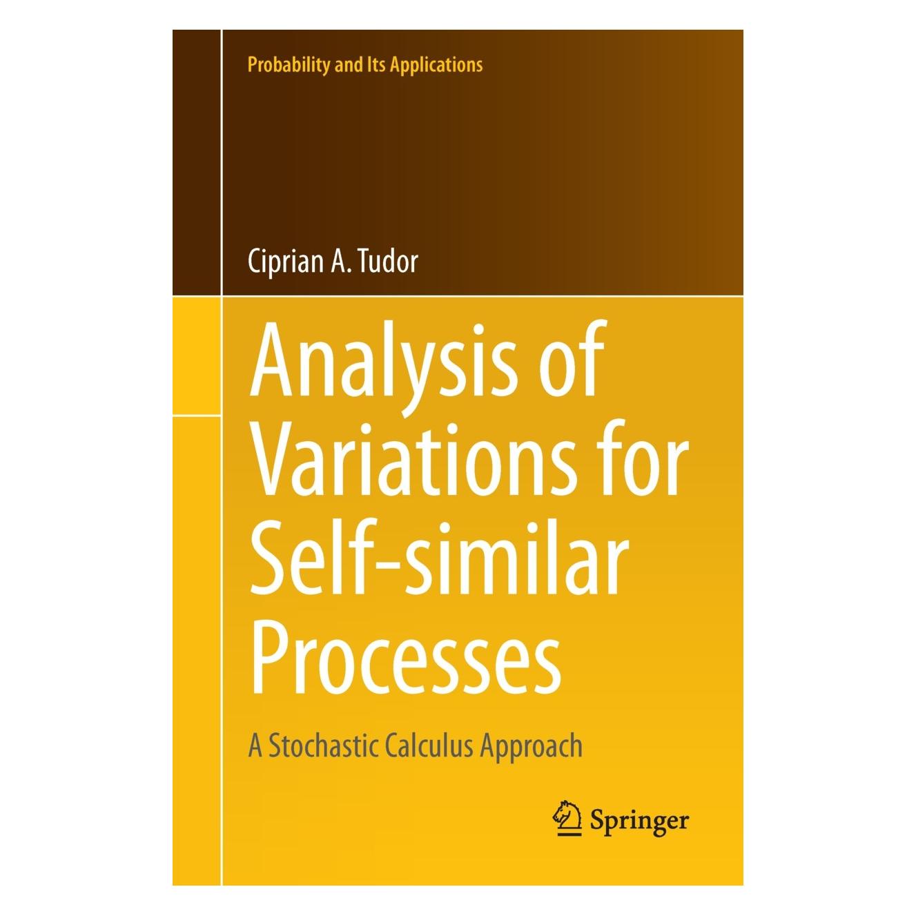 Springer Tudor:Analysis of Variations for Self-S (Englisch, Hardcover, Ciprian Tudor) (9783319009353)
