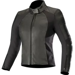 Alpinestars Vika V2, Lederjacke Damen - Schwarz - 38
