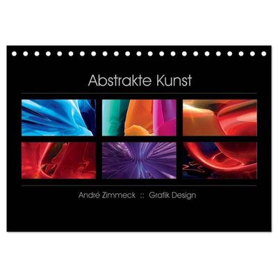 Abstrakte Kunst (Tischkalender 2026 DIN A5 quer), CALVENDO Monatskalender
