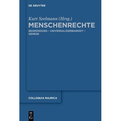 Menschenrechte, Gebundene Ausgabe von , De Gruyter, 978-3-11-053542-6