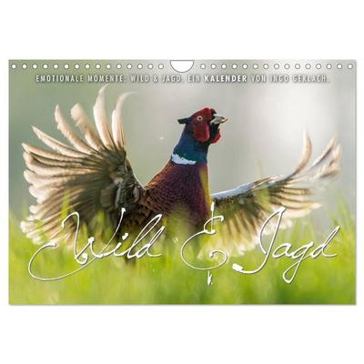 Emotionale Momente: Wild und Jagd. (Wandkalender 2026 DIN A4 quer), CALVENDO Monatskalender