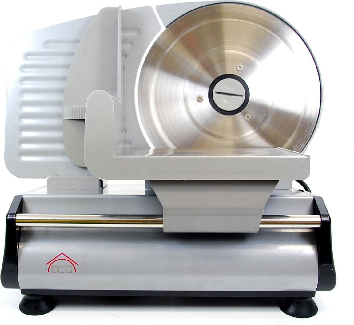 dcg As2465 Affettatrice Elettrica Con Lama In Acciaio Dispositivo Di Protezione- As 2465