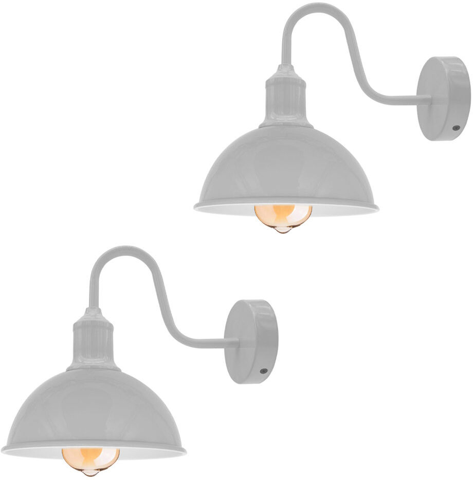 Breakwater Bay Fosdick Armed Sconce White 22cm H X 21cm W X 21cm D