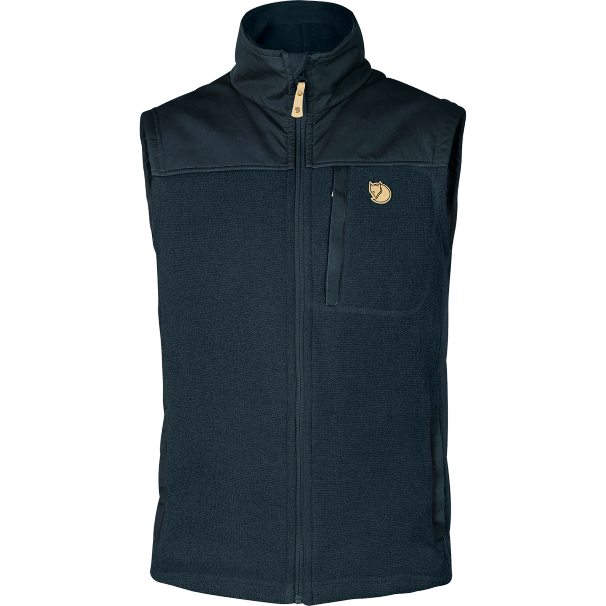 Fjällräven Buck Fleece Weste Herren Fleecewesten blau Größe M Camping Widerstandsfähig
