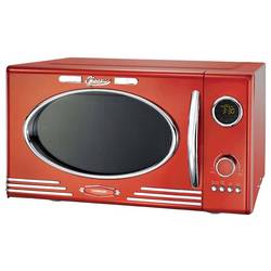 Melissa 16330129 Mikrowelle Chrom, Rot