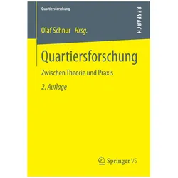 Quartiersforschung, Fachbücher von Matthias Drilling, Dirk Gebhardt, Olaf Schnur