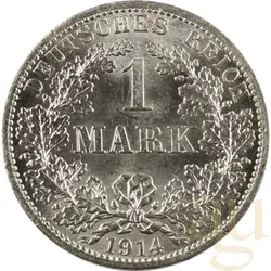 1 Mark Silbermünze Kaiserreich