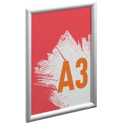 DURABLE 503423 - Klapprahmen, A3, Aluminium