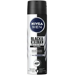 Nivea MEN Deo Spray invisible black & wh 150 ml