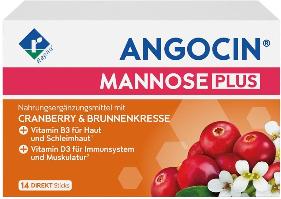 Angocin Mannose Plus Pulver Zum Einnehmen