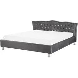 BETT 180/200cm Dunkelgrau Metz