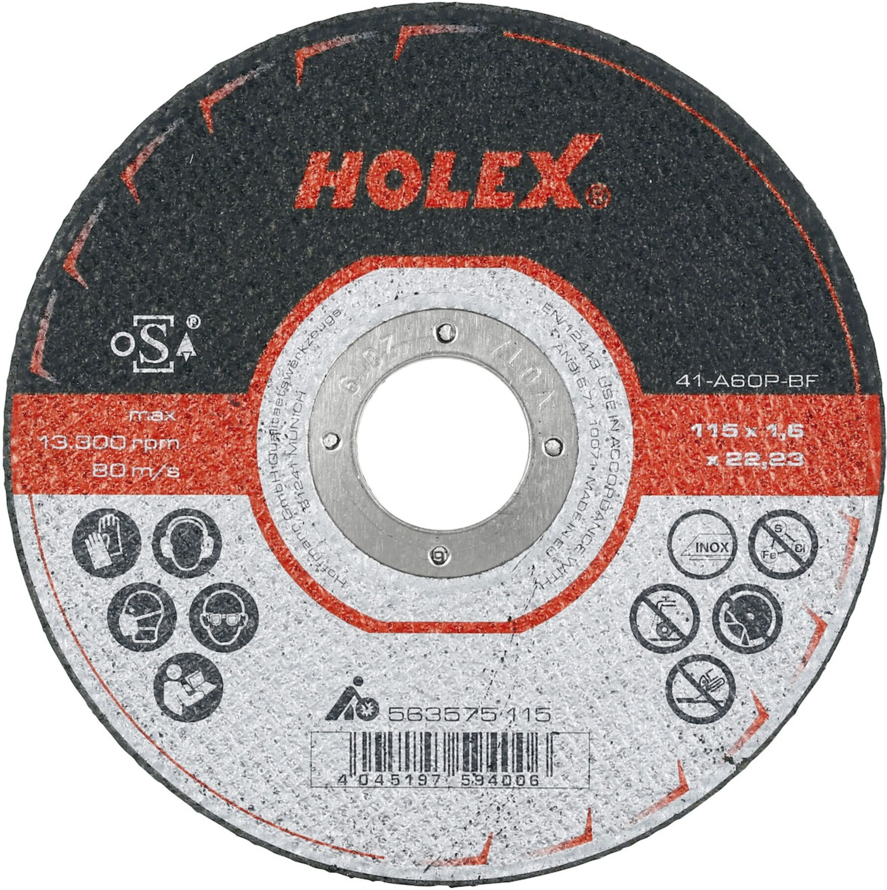 HOLEX Trennscheibe schmal Ø 115 mm (563575 115)