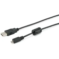 Equip USB 2.0 A auf Micro-B Kabel, 1.0m , Black