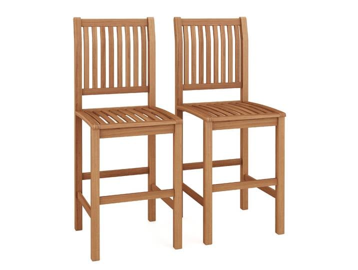 Barstuhl Holz PERUGIA 2er Set