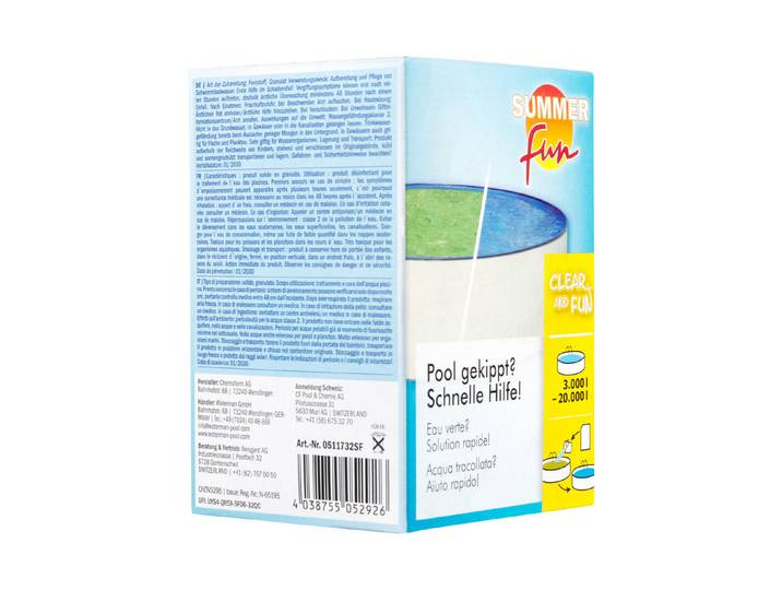Summer Fun Clear & Fun Beutel 5 Stück 50 g
