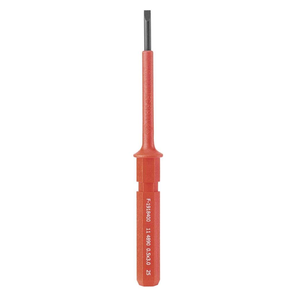 Cimco VDE SL 3,0 x 0,5 Elektriker, Universal Schlitz Wechselklinge 3 mm 58 mm (Schlitz) (114890)