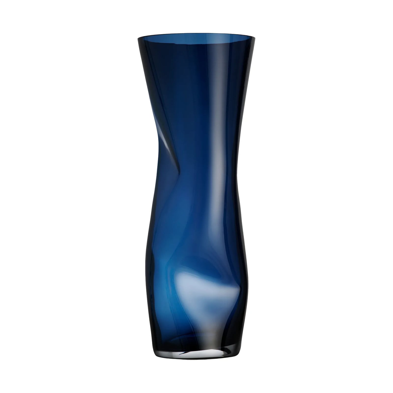 Orrefors Squeeze vaas Midnight blue