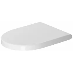 Duravit WC-Sitz Starck 3 Vital, Scharniere Edelstahl, 0062410000