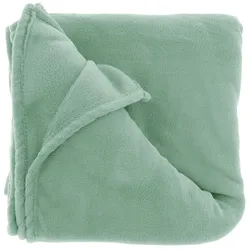 Unique Living Decke Claudi 130x160cm Surf Blue