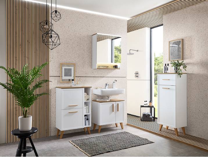 Meuble bas 60 x 77 x 33cm Blanc