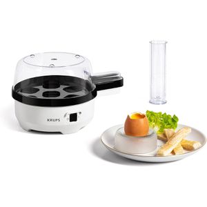 Krups Eierkocher Ovomat Spezial, EG2331, bis 7 Eier, 350 Watt, weiß