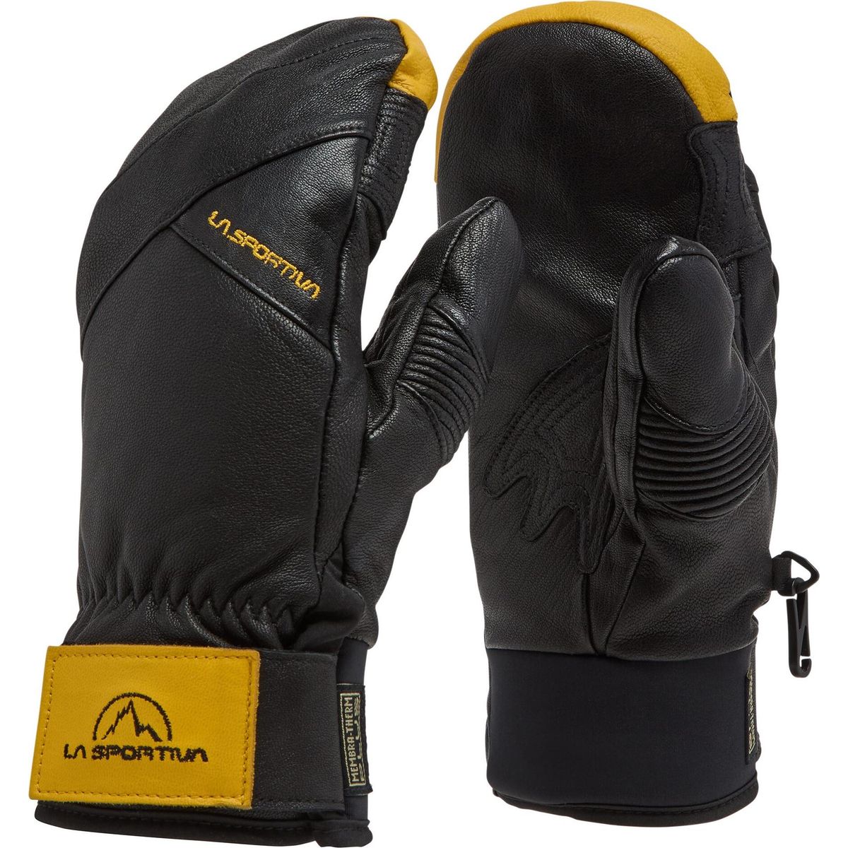 La Sportiva Free Touring Mittens black/yellow (K00Y00) XL ZZSG016K00Y00XL