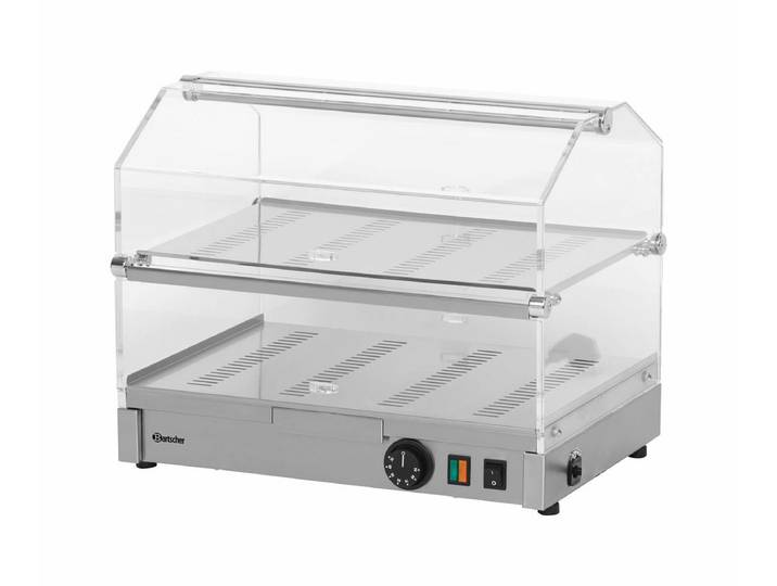 Bartscher Warmhaltevitrine 2 Ebenen