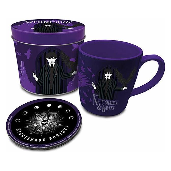 Pyramid MERCREDI - Nightshades & Ravens - Box métal, mug & sous verre (GGIF0060)