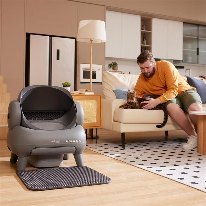 NEAKASA Lettiera Autopulente M1-grigio