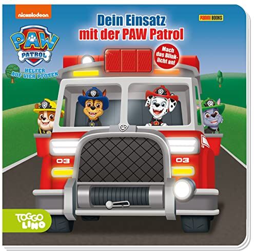 Panini - PAW Patrol: Dein Einsatz mit der PAW Patrol: Pappbilderbuch mit Stanzung und Lichtelement - Preis vom 09.10.2026 07:28:09 h