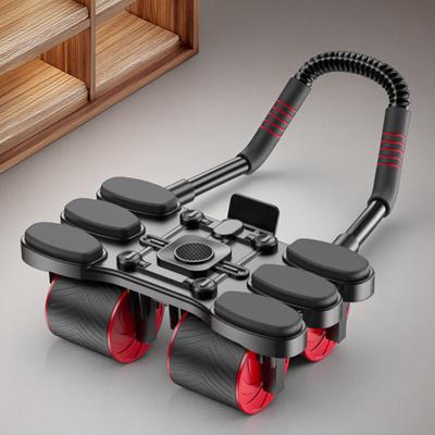 Youfap Market Silent Abdominal Exercise Wheel With Automatic Rebound Function, Perfect For Waist And Abdominal Muscle Training green