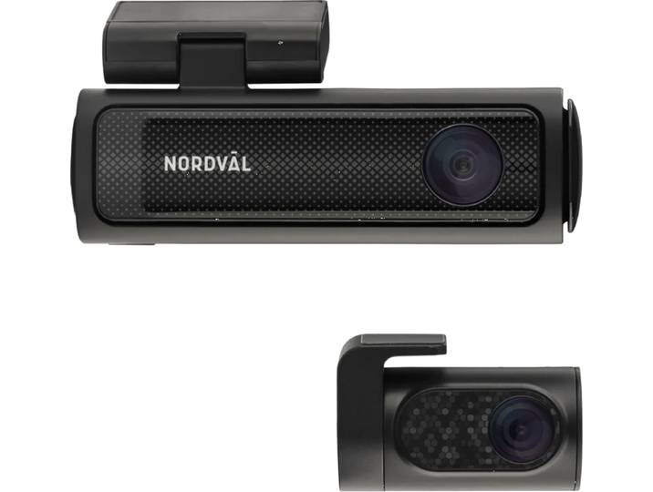 Nordväl DC202-2CH 4K Dashcam