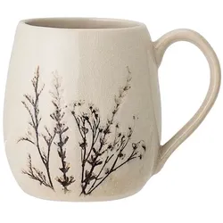 DAHEIM Kaffeebecher Bea 400 ml Steingut Beige Creme