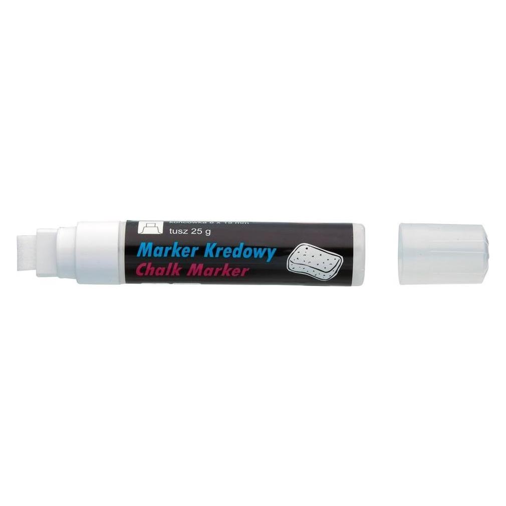TOM Kreidemarker 8x5 mm weiss TOMA (41959023)