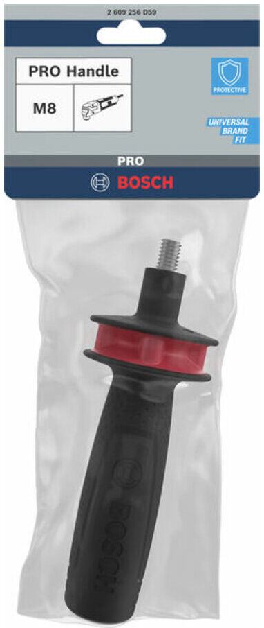 Bosch Handgriff M 8 mit Vibration Control, für Multifunktionswerkzeug, 3165140828585 (2609256D59)