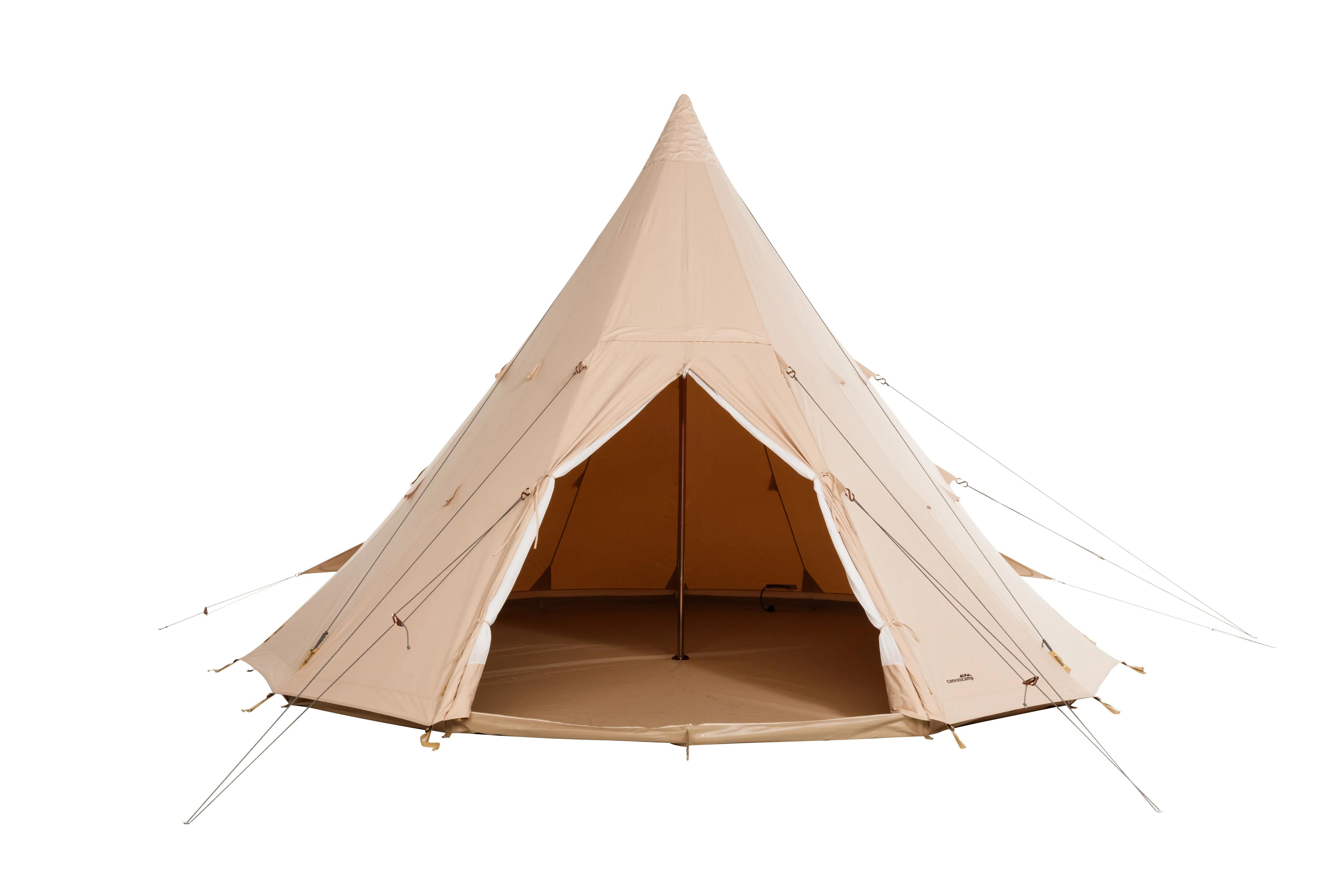 Tipi Zelt Traveller 500 2-7 Personen - 19,6m² - Tentex PC28