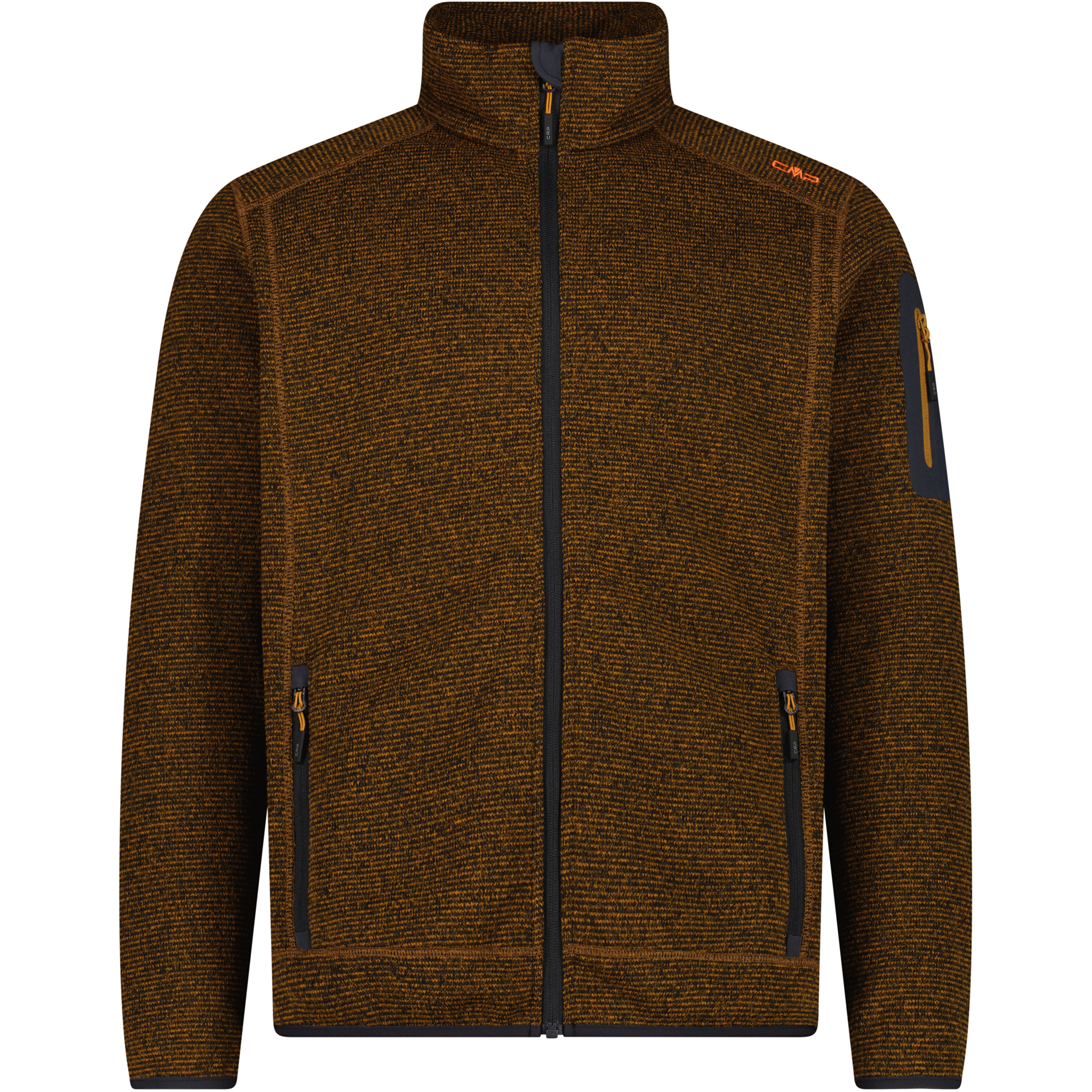 CMP Herren Fleecejacke braun Größe M Trekking Schnell trocknend