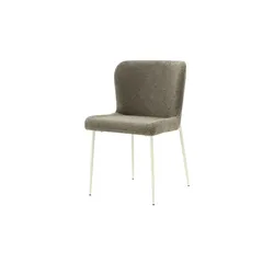 Bouclé-Polsterstuhl   ¦ braun ¦ Maße (cm): B: 50 H: 85 T: 62.0
