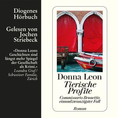 Tierische Profite - Donna Leon, Audio, 9783257691535