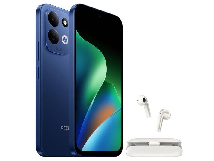 Xiaomi Redmi 17 4G 4+256GB Smartphone & Bluetooth Kopfhörer Handy (50 MP Kamera)