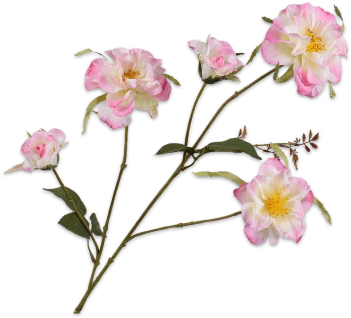 Silk-ka Kunstbloem roze H88 cm